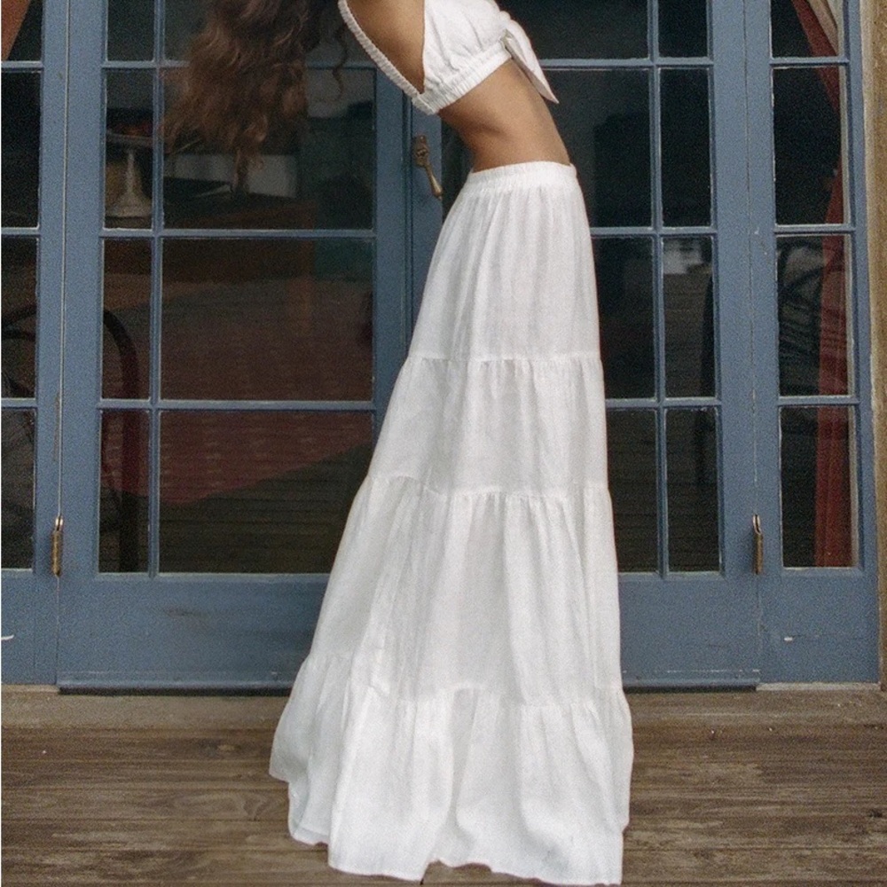 Spell Rose Garden Tiered Skirt